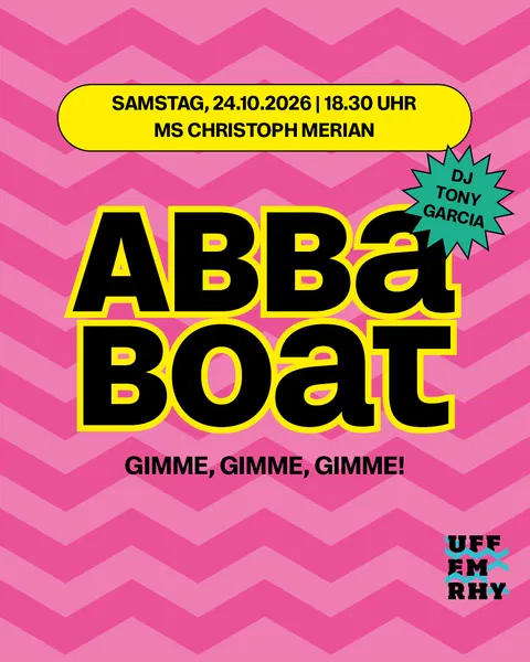 ABBA Boat uff em Rhy