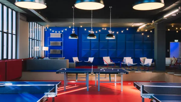 Eröffnung Volta Pong 