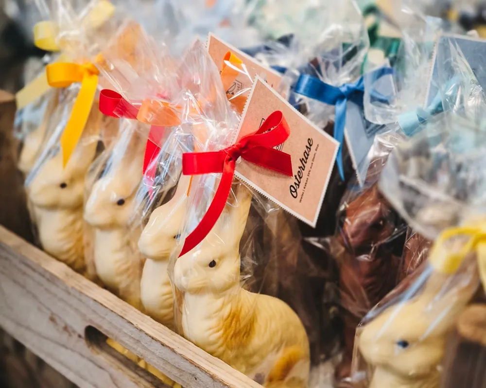 Verführerisch feine Schoggi-Osterhasen