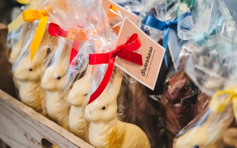 Verführerisch feine Schoggi-Osterhasen
