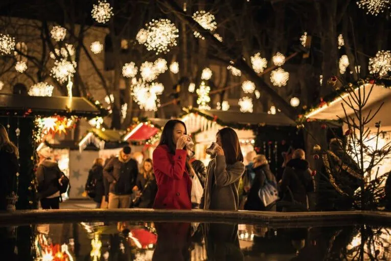 Basler Weihnachtsmarkt auf dem Münsterplatz