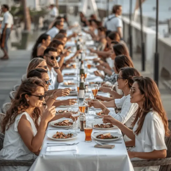  White Dinner