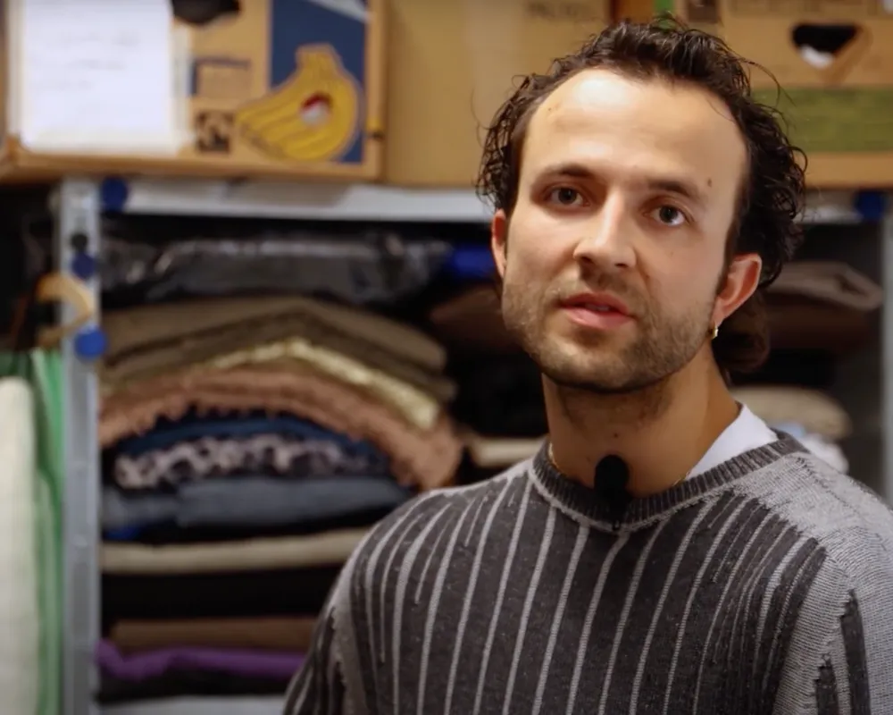 Zu Besuch bei Morris Manser