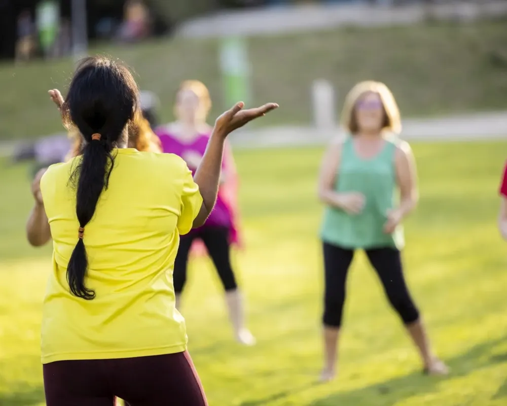 Immer in Bewegung bleiben!