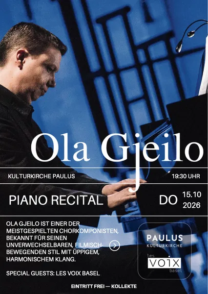 OLA GJEILO – PIANO RECITAL