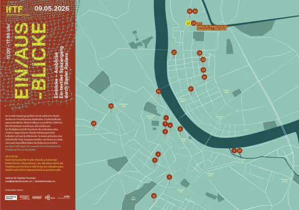 Einblicke/Ausblicke 2026: Ein textiler Spaziergang durch Basler Ateliers