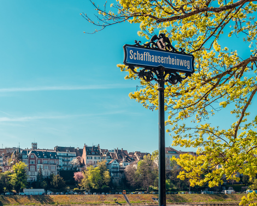 Basler Geschichte verpackt im Strassennnamen