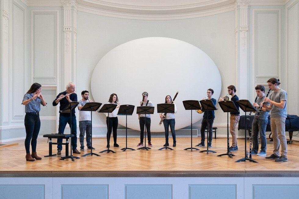 Probe zum Kammermusikfestival 2018
Studierende und Dozierende musizieren gemeinsam

André Caplet (1878–1925)
Suite Persane pour Dixtuor à vent

Felix Renggli und Nieves Aliaño, Flöten
Enrique Alvarez Sedano und Julia Real, Oboen
Benjamin Pallagi und T...