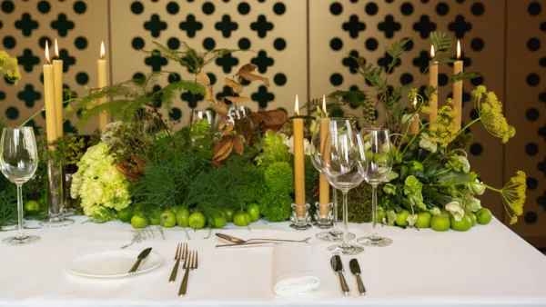 Floral Masterclass: Gesteckter Tischschmuck