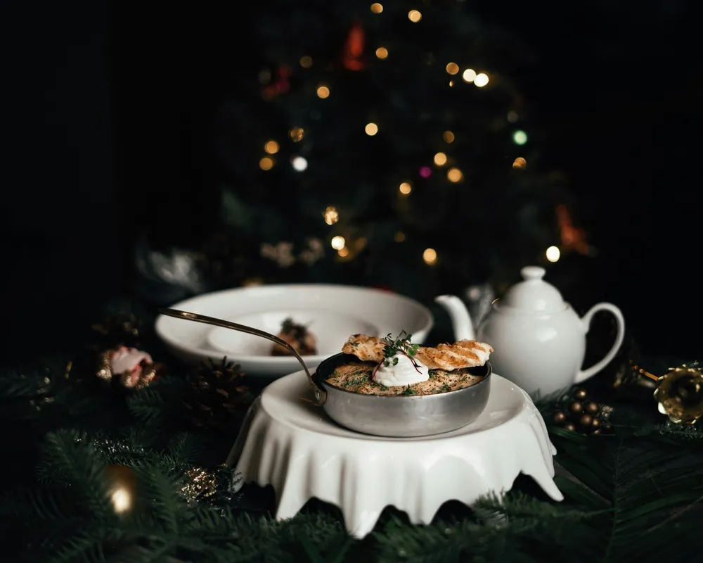 Hier kocht der Weihnachtsengel