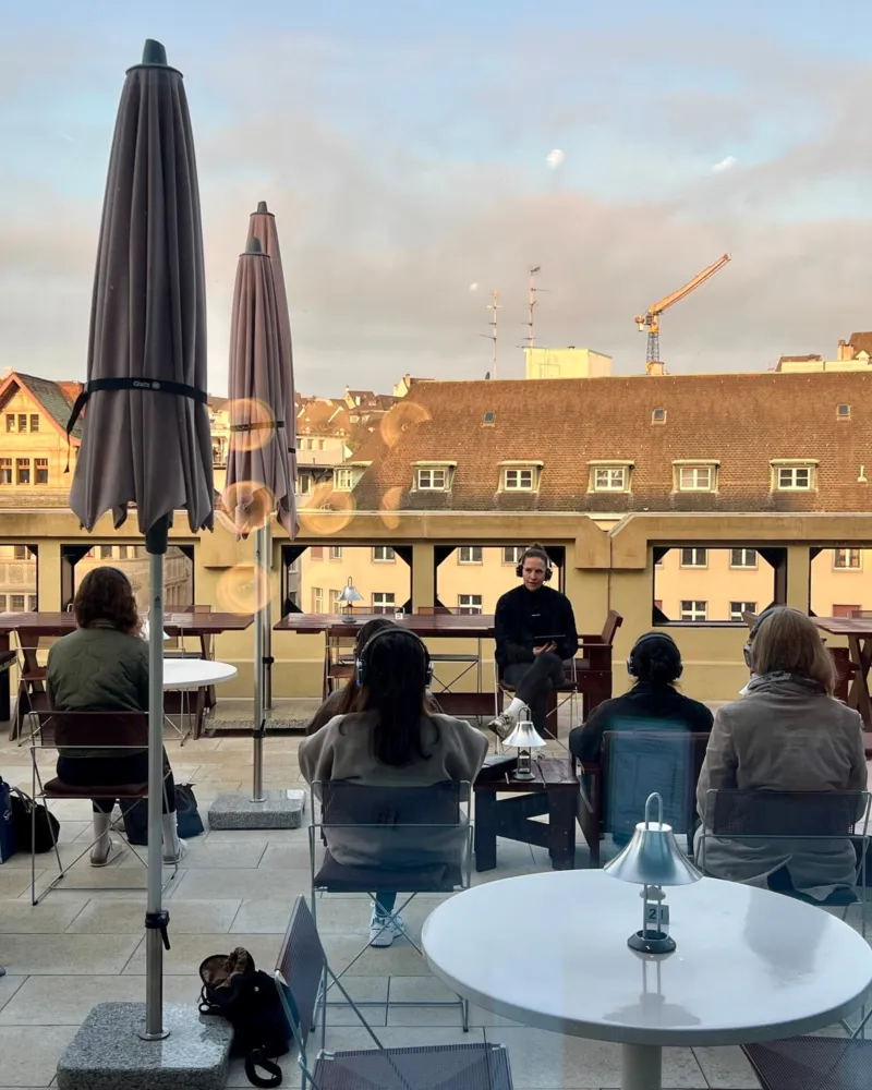 7AM CLUB auf der Globus-Dachterrasse
