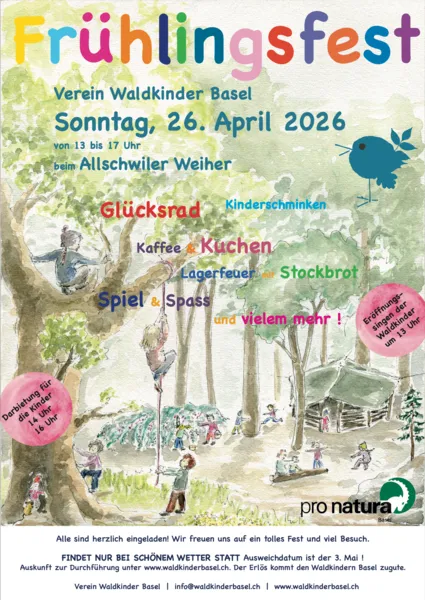 Frühlingsfest im Allschwiler Wald