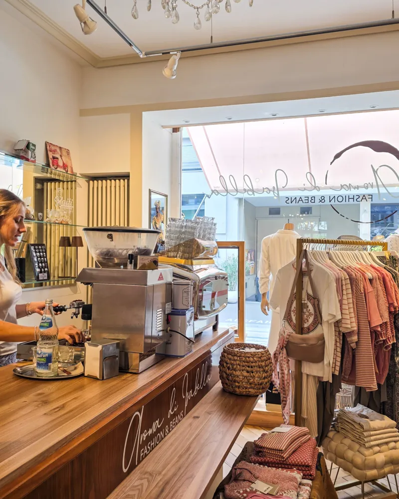 Shopping mit Koffein-Kick