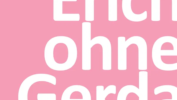 Theater und Gespräch: Erich ohne Gerda – Deine Zeit kommt erst noch
