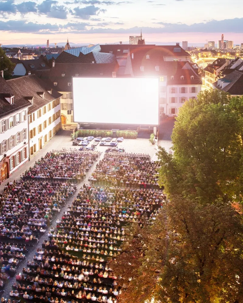 Kein Basler Sommer ohne Abend im Openairkino!