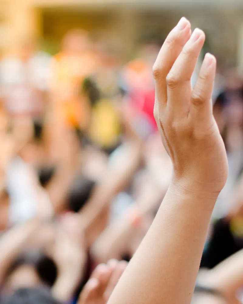 Raising Hands for Participation