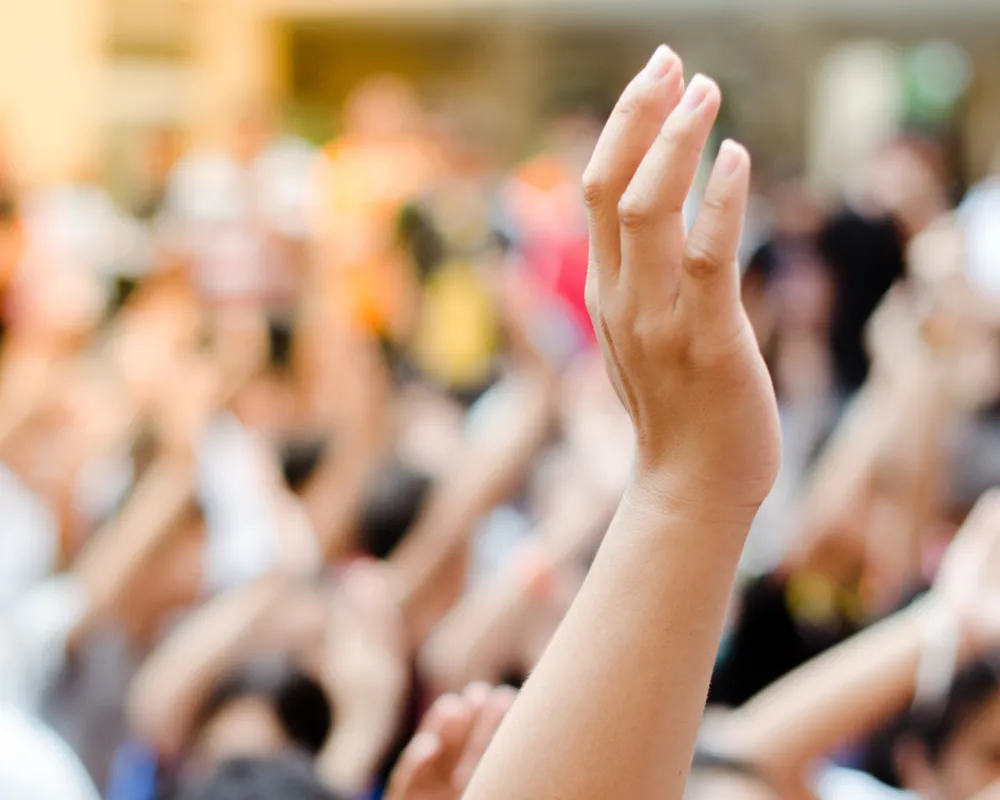 Raising Hands for Participation
