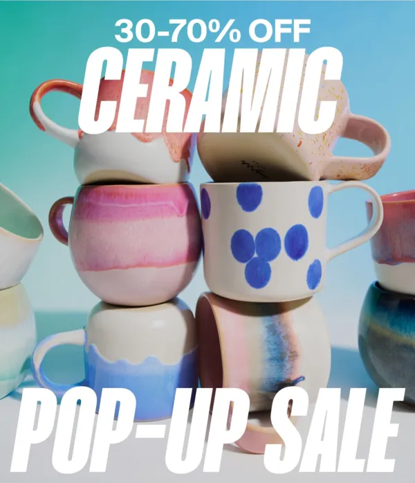 Ceramic Pop-Up Sale