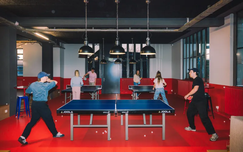 Pingpong – all day long!