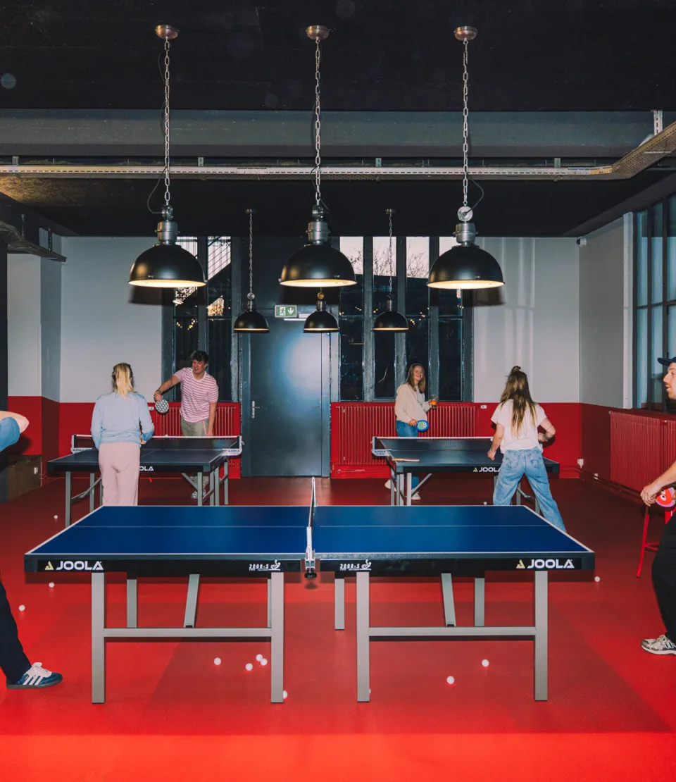 Pingpong – all day long!