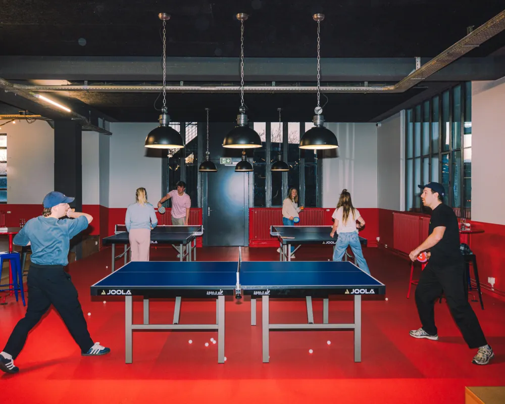 Pingpong – all day long!