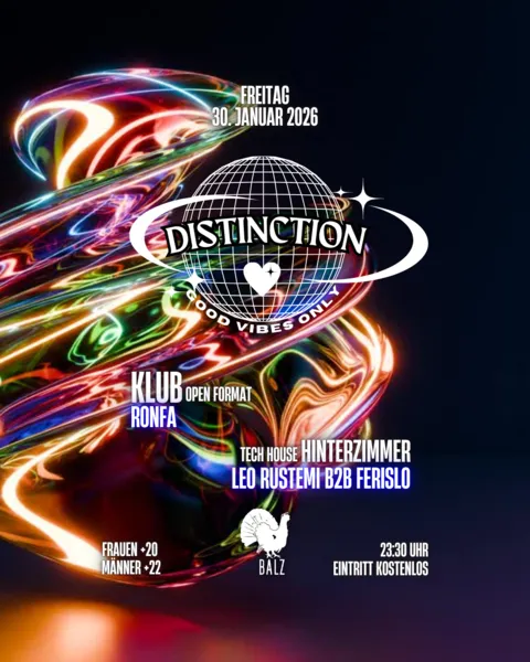  DISTINCTION - GOOD VIBES ONLY