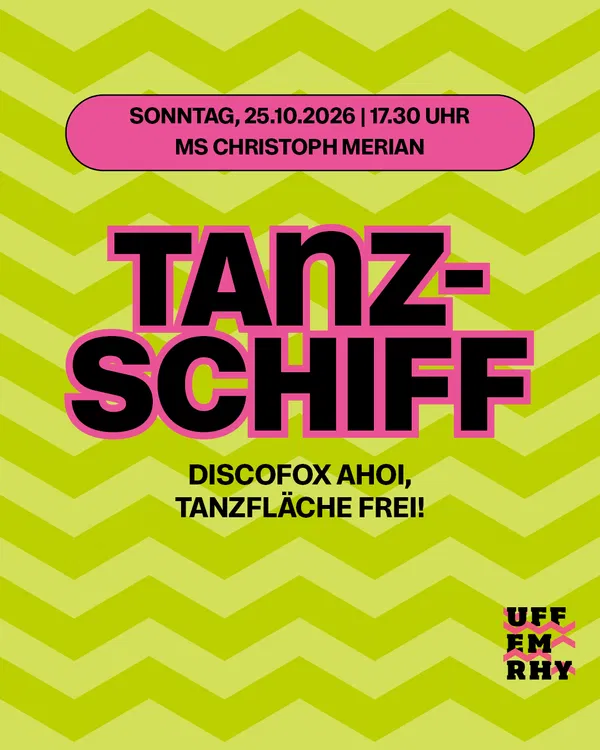 Tanzschiff - Discofox zu den grössten Hits  uff em Rhy