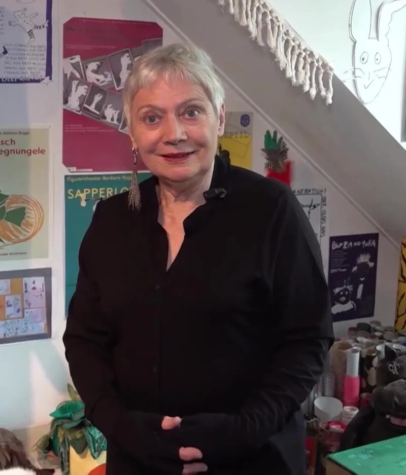 Zu Besuch bei Barbara Gyger