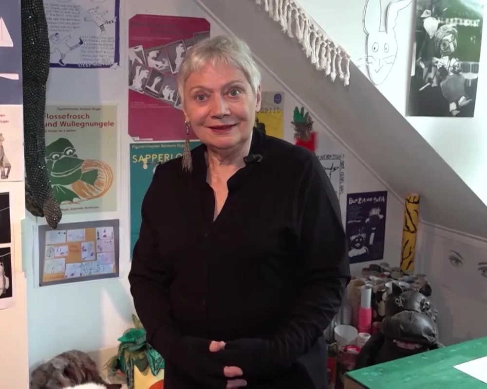 Zu Besuch bei Barbara Gyger