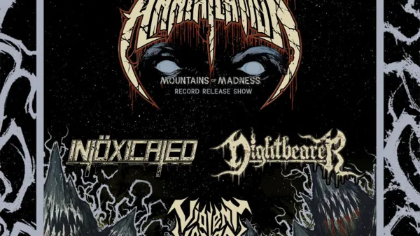TOTAL ANNIHILATION - "Mountains of Madness" Record Release Show