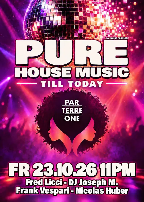 PURE HOUSE MUSIC – TILL TODAY