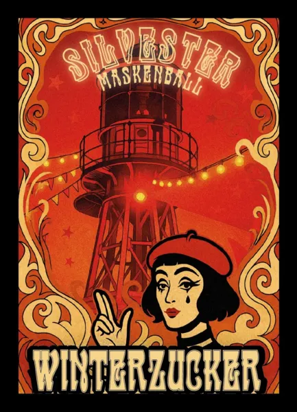 Winterzucker Silvester Maskenball