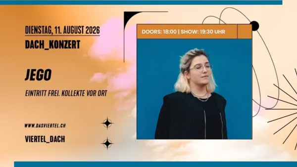 Dachkonzert mit JEGO