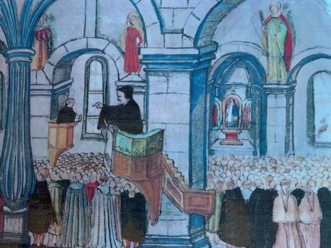 In the context of the Baden Disputation of 1526