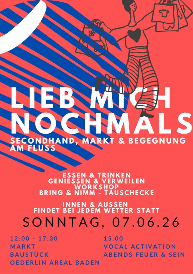 Lieb mich nochmals - Secondhand, Markt und begegnungsort