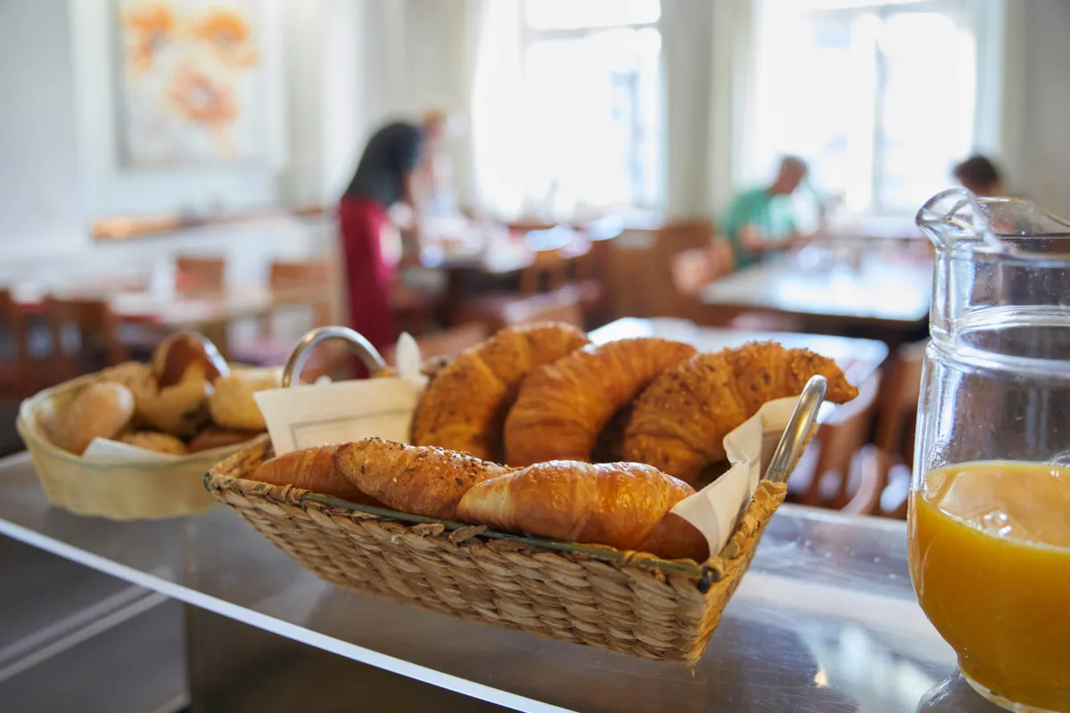 Hotel Rotes Haus Brugg, Frühstück