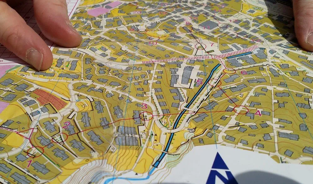 ACTIVE CITY BADEN Stadt Orientierungslauf Kurs