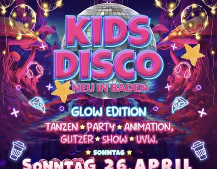 Kids Party Baden - GLOW EDITION