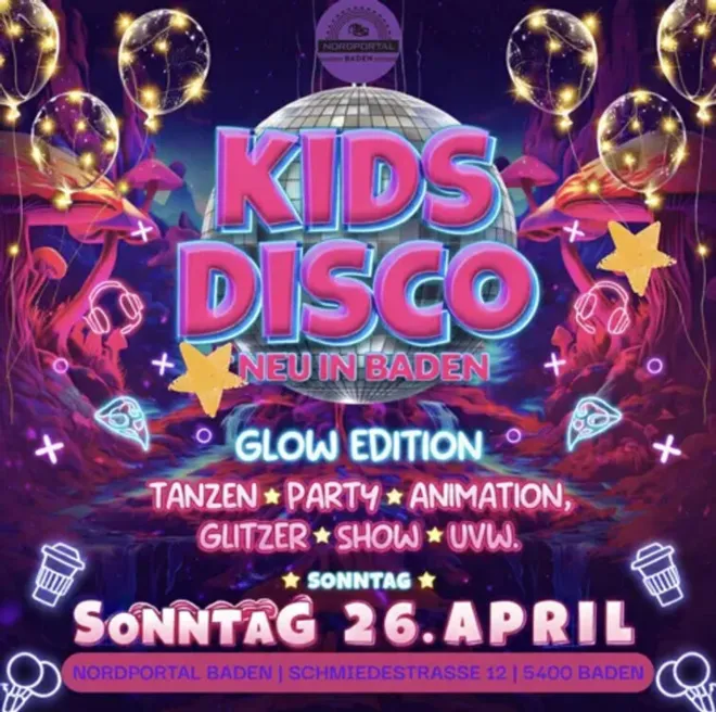 Kids Party Baden - GLOW EDITION