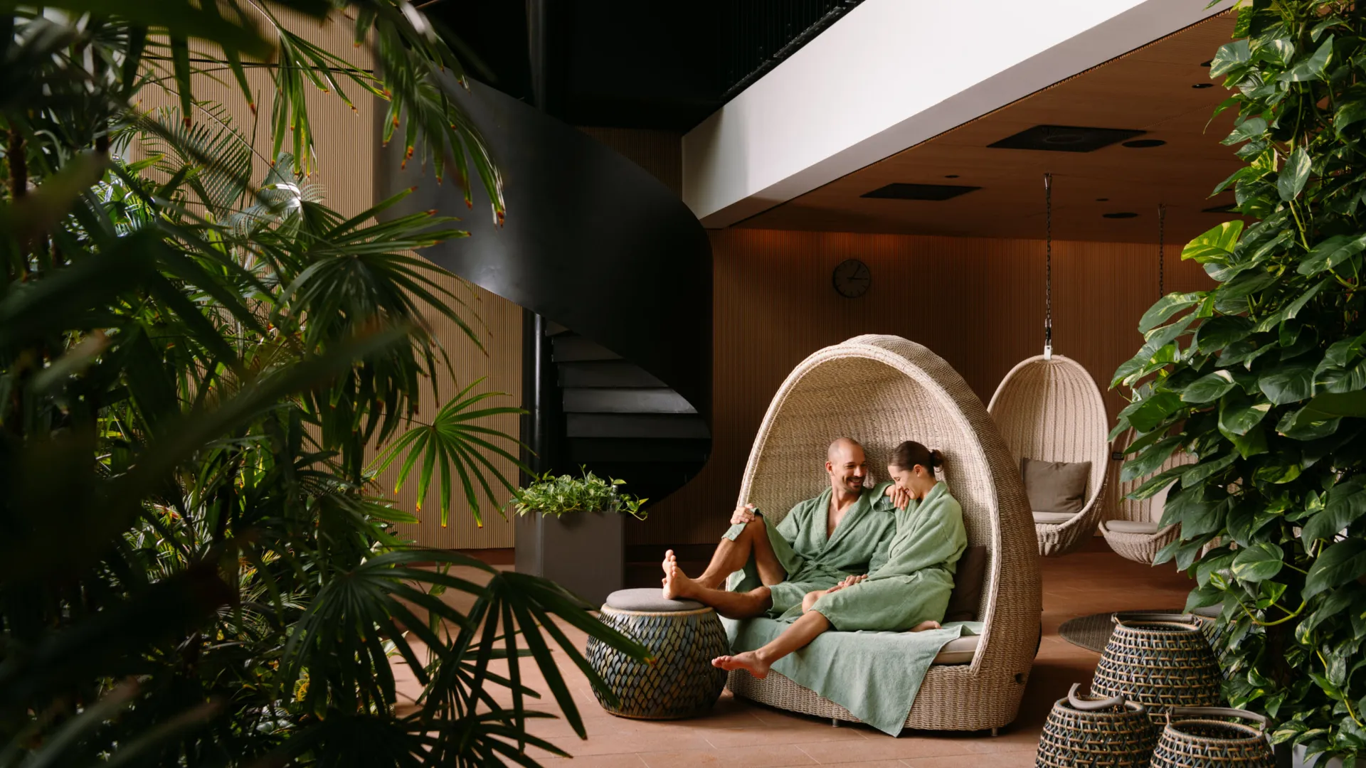Mikrokosmos der Wellness-Therme FORTYSEVEN