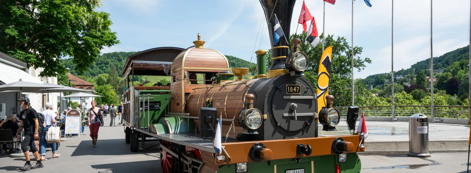 Spanischbrödlibahn Lokomotive