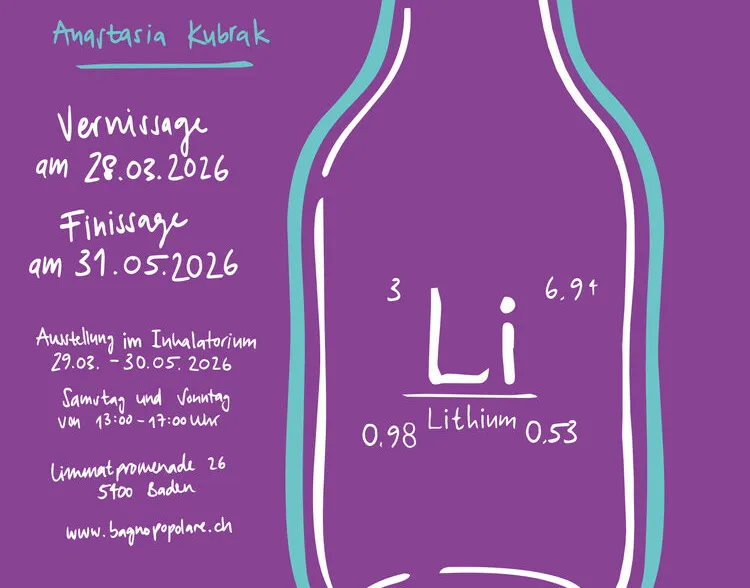 Ausstellung «Lithium Baths and Electric Bulbs»