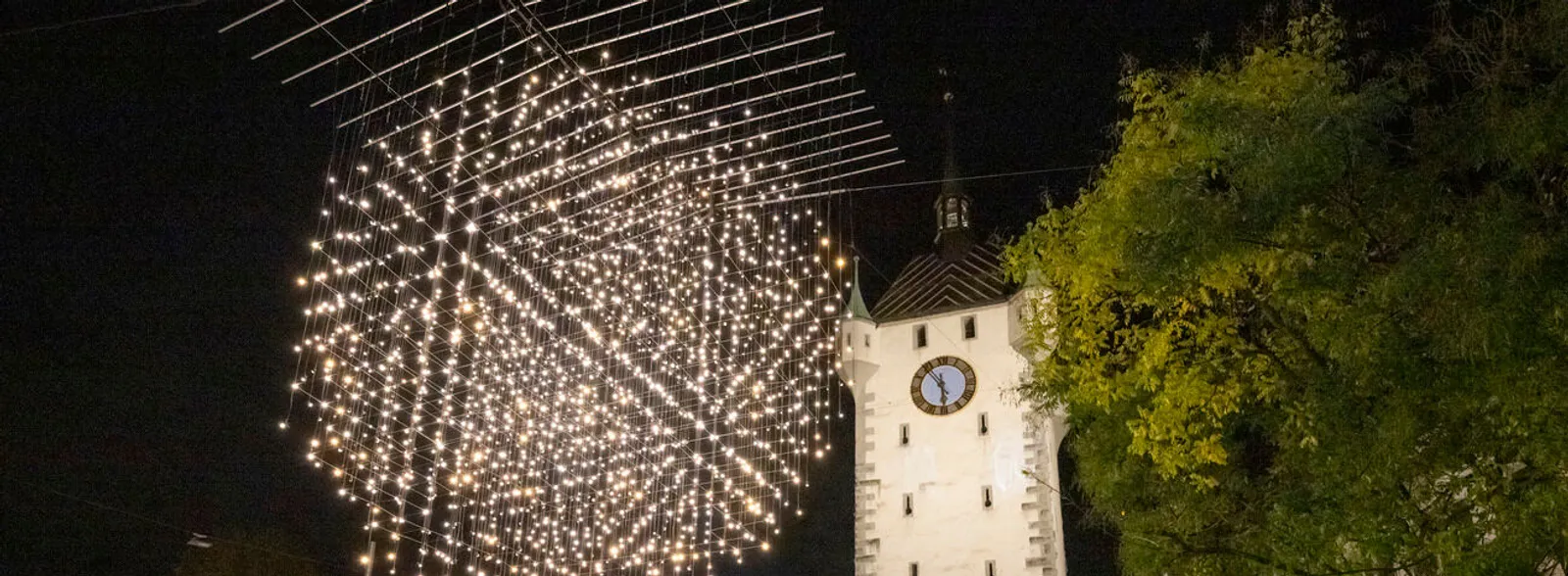Lichtkunstwerk Baden
