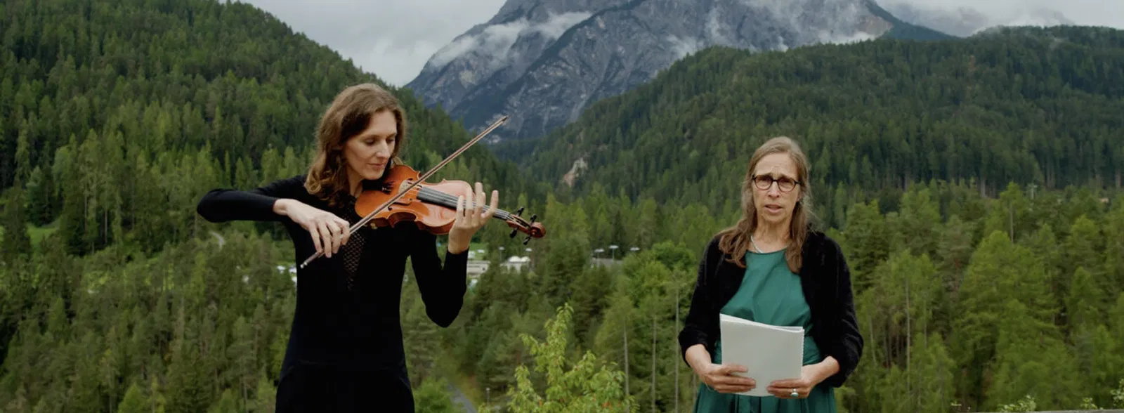 Poesie in Wort und Musik: Der Feuerfächer / Gabrielle S. Rüetschi, Clarigna Küng