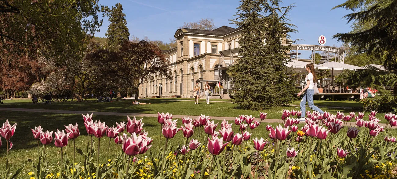 Kurpark im Frühling