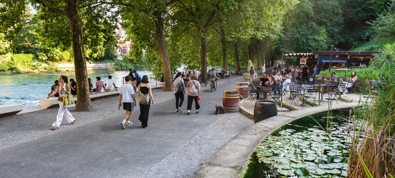 Kajüte Bar an der Limmatpromenade
