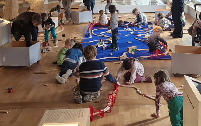 Briobahnnachmittag: bauen, spielen, schauen!