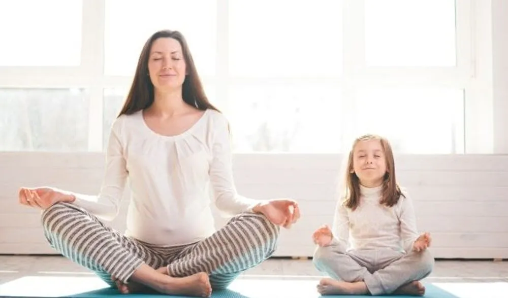 Familien-Yoga