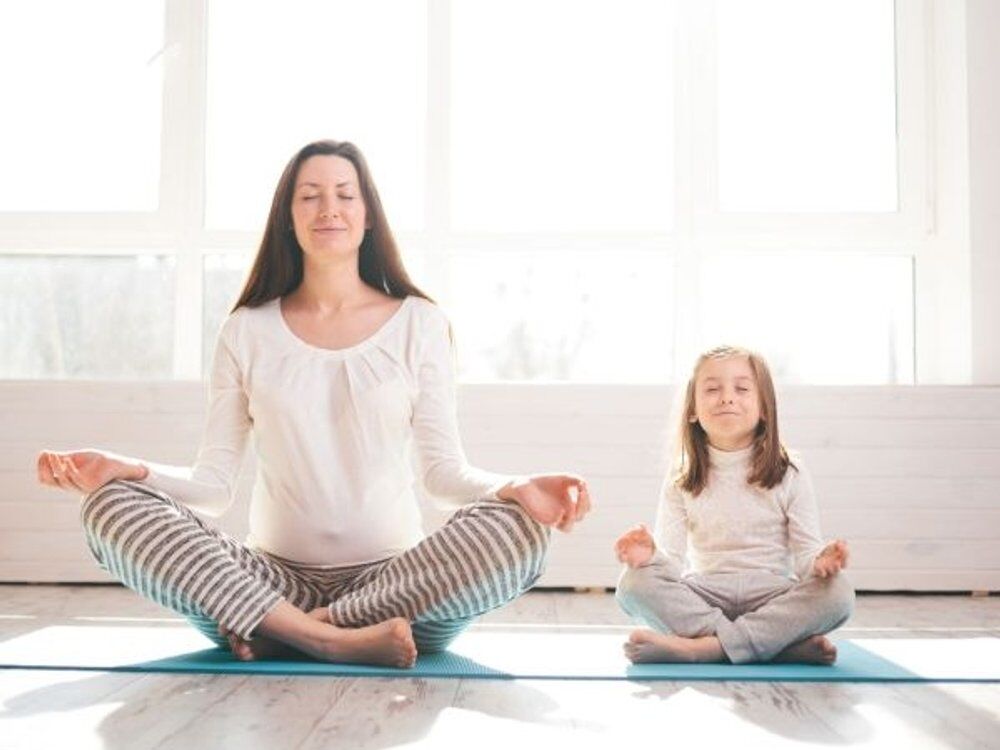 Familien-Yoga