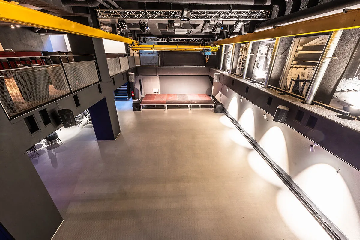 Druckerei Baden, Ansicht von Oben leer